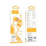 HOCO M107 DISCOVERER ΑΚΟΥΣΤΙΚΑ HANDSFREE, ΚΙΤΡΙΝΟ - Image 2