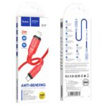 HOCO X59 VICTORY ΚΑΛΩΔΙΟ ΦΟΡΤΙΣΗΣ PD ΣΕ LIGHTNING, ΚΟΚΚΙΝΟ, 2m