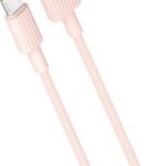 XO NB156 ΚΑΛΩΔΙΟ ΦΟΡΤΙΣΗΣ LIGHTNING, ΡΟΖ, 1m