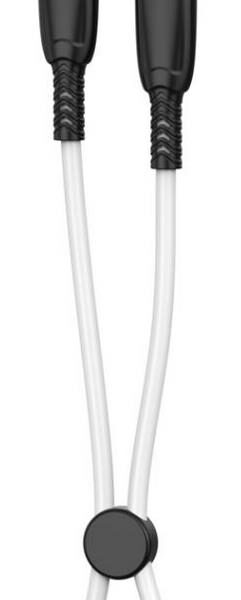 XO NB-Q248A ΚΑΛΩΔΙΟ ΦΟΡΤΙΣΗΣ SALUO SERIES SILICONE PD ΣΕ LIGHTNING, 27W, 25cm, ΛΕΥΚΟ