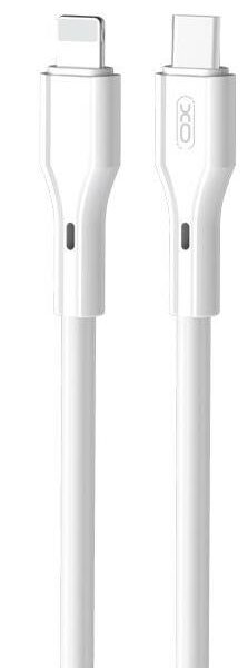 XO NBQ231A Rock Series ΚΑΛΩΔΙΟ ΦΟΡΤΙΣΗΣ TYPE-C ΣΕ LIGHTNING, 27W, ΛΕΥΚΟ
