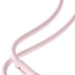 XO NB-Q226B ΚΑΛΩΔΙΟ ΦΟΡΤΙΣΗΣ SILICONE TYPE-C ΣΕ TYPE-C, 60W, ΡΟΖ