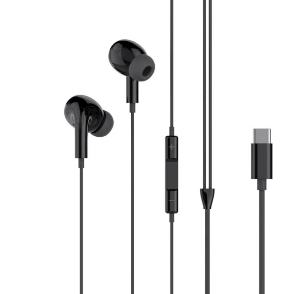 XO EP73 ORIGINAL SERIES ΤΡΙΤΗΣ ΓΕΝΙΑΣ TYPE-C ΨΗΦΙΑΚΑ ΑΚΟΥΣΤΙΚΑ, ΜΑΥΡΟ