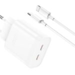 XO L105 ΦΟΡΤΙΣΤΗΣ, 35W, 2 ΘΥΡΕΣ PD, ΜΕ ΚΑΛΩΔΙΟ LIGHTNING, ΛΕΥΚΟΣ (NB-Q189A)