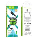 HOCO X83 ΚΑΛΩΔΙΟ ΦΟΡΤΙΣΗΣ VICTORY LIGHTNING, ΜΑΥΡΟ - Image 2