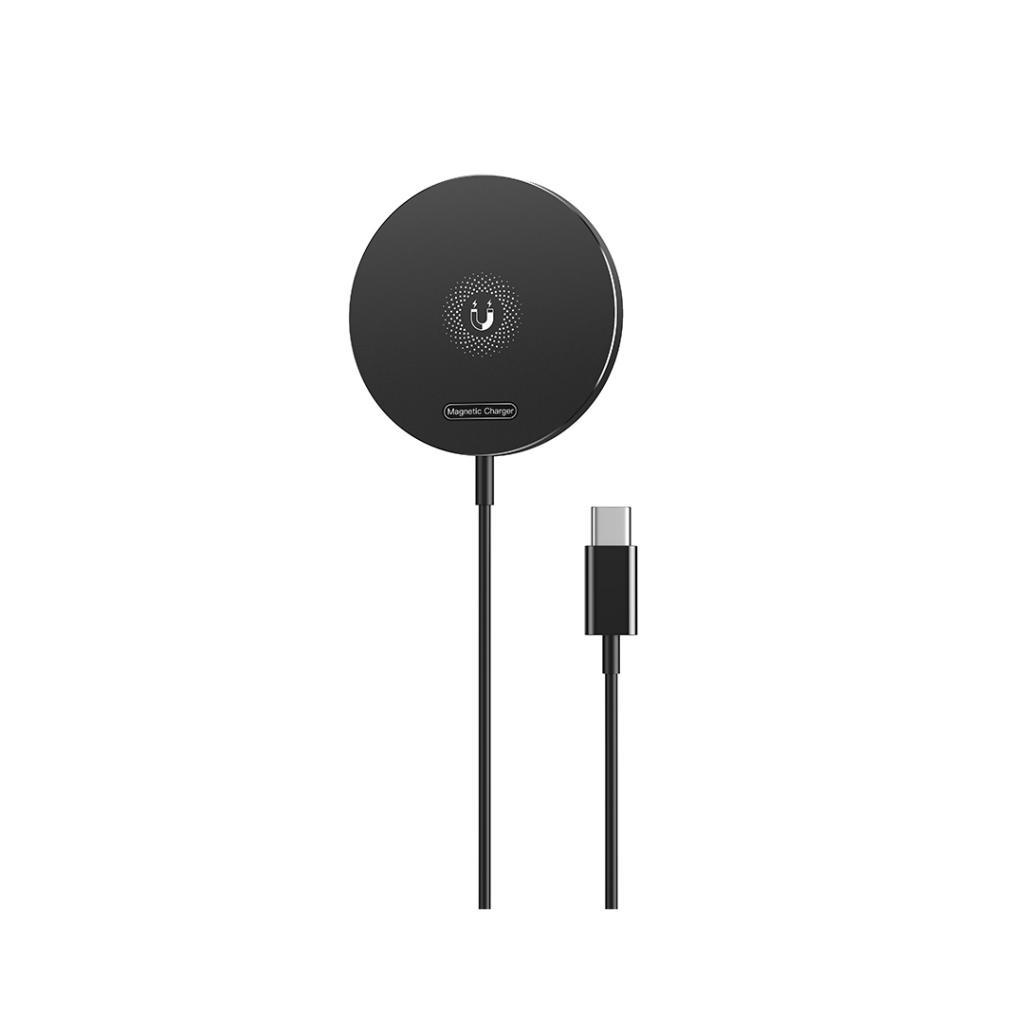 25067 XO CX022 MAGSAFE ΑΣΥΡΜΑΤΟΣ ΦΟΡΤΙΣΤΗΣ 15W, ΜΑΥΡΟ - Image 1