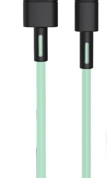 XO NB-Q166 ΚΑΛΩΔΙΟ ΦΟΡΤΙΣΗΣ 5A, LIGHTNING, ΠΡΑΣΙΝΟ