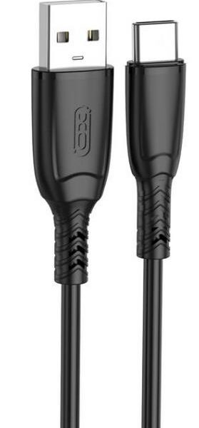 XO NB245 ΚΑΛΩΔΙΟ ΦΟΡΤΙΣΗΣ ΣΙΛΙΚΟΝΗΣ SULUO SERIES TYPE-C, 1M, ΜΑΥΡΟ
