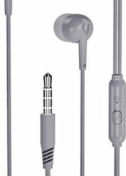 XO EP37 ΑΚΟΥΣΤΙΚΑ HANDSFREE 1,15M , ΓΚΡΙ