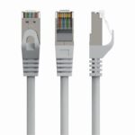 CABLEXPERT ΚΑΛΩΔΙΟ S/FTP CAT6A 0.25m, LSZH, ΓΚΡΙ