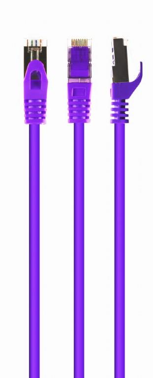 27861 CABLEXPERT ΚΑΛΩΔΙΟ S/FTP CAT6A 0.5m, LSZH, MΩΒ - Image 1