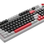 MONKA KG991W STORM ΑΣΥΡΜΑΤΟ ΜΗΧΑΝΙΚΟ ΠΛΗΚΤΡΟΛΟΓΙΟ, RGB, ΜΩΒ ΔΙΑΚΟΠΤΕΣ