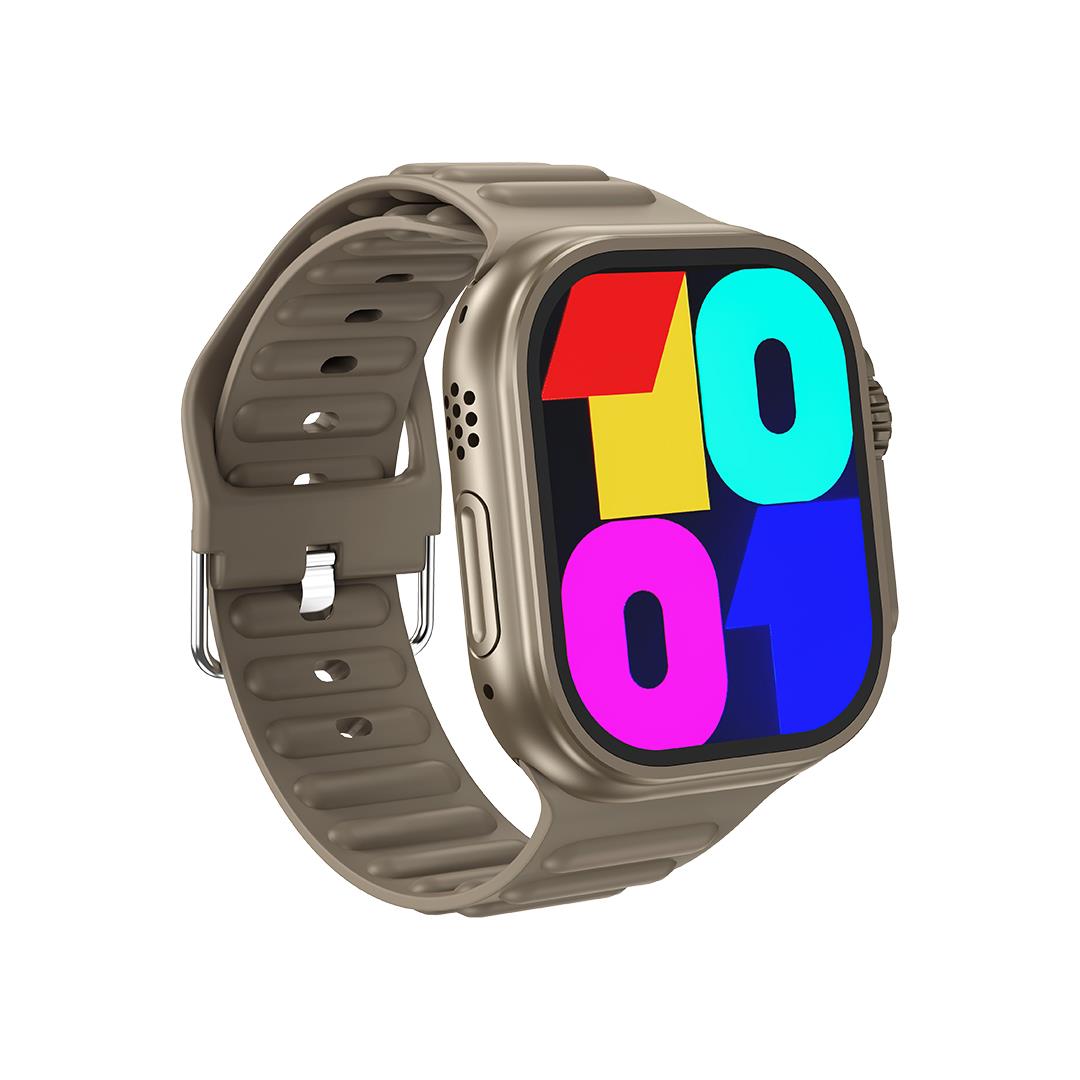29617 XO M10ULTRA SMART WATCH, ΑΣΥΡΜΑΤΗ ΦΟΡΤΙΣΗ, ΚΛΗΣΗ, ΓΚΡΙ - Image 1