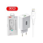 XO L36 ΦΟΡΤΙΣΤΗΣ QC3.0, 1 ΘΥΡΑ, ΚΑΛΩΔΙΟ LIGHTNING, ΛΕΥΚΟ - Image 2