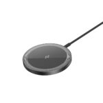 XO CX037 IPHONE MAGNETIC METAL ΑΣΥΡΜΑΤΟΣ ΦΟΡΤΙΣΤΗΣ 15W 3-IN-1, ΜΑΥΡΟΣ