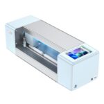 HOCO G002 MANUAL INTELLIGENT FILM CUTTING MACHINE, LIGHT BLUE - Image 3