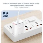 XO L90B ΦΟΡΤΙΣΤΗΣ 20W, PD, 1 ΘΥΡΑ, ΜΕ ΚΑΛΩΔΙΟ LIGHTNING - Image 3