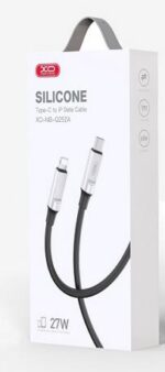 XO NB-Q252B PD 60W TYPE-C ΣΕ TYPE-C LIQUID ΚΑΛΩΔΙΟ ΦΟΡΤΙΣΗΣ ΣΙΛΙΚΟΝΗΣ, ΜΑΥΡΟ - Image 2