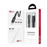 HOCO S6 SENTINEL ΚΑΛΩΔΙΟ ΦΟΡΤΙΣΗΣ ΜΕ ΟΘΟΝΗ MICRO USB - Image 2