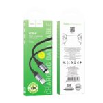 HOCO X102 ΚΑΛΩΔΙΟ ΦΟΡΤΙΣΗΣ LIGHTNING, ΜΑΥΡΟ - Image 2