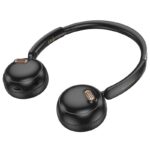 HOCO W62 VERSO RETRO BLUETOOTH HEADPHONES, ΜΑΥΡΟ - Image 2