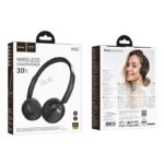 HOCO W62 VERSO RETRO BLUETOOTH HEADPHONES, ΜΑΥΡΟ - Image 3