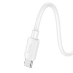 HOCO X96 ΚΑΛΩΔΙΟ ΦΟΡΤΙΣΗΣ ΚΑΙ ΔΕΔΟΜΕΝΩΝ HYPER TYPE-C, 100W, 0.25m, ΛΕΥΚΟ - Image 2
