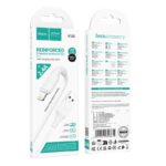 HOCO X120 BENEFICIO ΚΑΛΩΔΙΟ LIGHTNING, 1m, 27W,  ΛΕΥΚΟ - Image 3