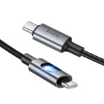 HOCO U144 ΚΑΛΩΔΙΟ ΦΟΡΤΙΣΗΣ TYPE-C TO TYPE-C, 1.2M, ΜΑΥΡΟ - Image 2