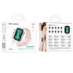 HOCO Y32 SPORTS SMART WATCH (CALL VERSION), ΡΟΖ - Image 3