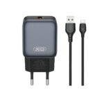 XO L152 ΦΟΡΤΙΣΤΗΣ 18W, ΜΕ ΚΑΛΩΔΙΟ TYPE-C, ΜΑΥΡΟΣ