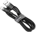BASEUS CAFULE ΚΑΛΩΔΙΟ ΦΟΡΤΙΣΗΣ, USB ΣΕ LIGHTNING, 2M, 1.5A, ΜΑΥΡΟ - Image 3