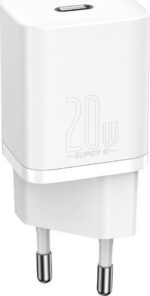 BASEUS SUPER SI ΦΟΡΤΙΣΤΗΣ ΓΡΗΓΟΡΗΣ ΦΟΡΤΙΣΗΣ, 20W, ΛΕΥΚΟΣ