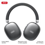 XO BE45 BEIGUO HEADWORN BLUETOOTH ΑΚΟΥΣΤΙΚΑ ΚΕΦΑΛΗΣ, ΜΑΥΡΑ - Image 3