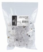 ΑΚΡΟΔΕΚΤΗΣ CABLEXPERT 8P8C RJ45 LAN, UTP CAT5e, ΣΑΚΟΥΛΑΚΙ 100 ΤΕΜΑΧΙΩΝ - Image 2