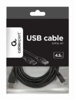 CABLEXPERT ΚΑΛΩΔΙΟ USB EXTENSION 2.0 MALE-FEMALE ΜΕ ΦΕΡΡΙΤΗ 5m - Image 3