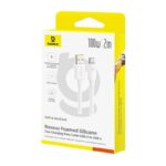 BASEUS FOAMED SILICONE, ΚΑΛΩΔΙΟ ΓΡΗΓΟΡΗΣ ΦΟΡΤΙΣΗΣ, TYPE-C, 100W, 2M, ΜΑΥΡΟ - Image 2