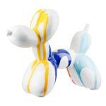 Φιγούρα Σκύλος 'Colori' Balloon Dog Κεραμικό Πολύχρωμο/Λευκό 7.5x18.5x15cm - Image 2
