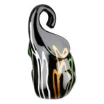 Figure Elephant Ceramic Black 14X13X26Cm 14X13X26Cm - Image 2