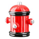 Διακοσμητικό Κουμπαράς Κρουνός ArteLibre Κόκκινο/Μαύρο Κεραμικό 15x12x16cm - Image 2