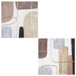 Εικόνα Τετράγωνος καμβάς Λευκός 2 Ποικιλία 40X3X40Cm 40X3X40Cm - Image 2