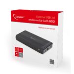 GEMBIRD ΘΗΚΗ ΓΙΑ HDD 3.5" USB 3.0 ΜΑΥΡH - Image 2