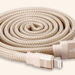 WK MAYAR LIGHTNING ΚΑΛΩΔΙΟ ΦΟΡΤΙΣΗΣ & DATA 1m, GOLD