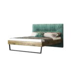 Κρεβάτι "JARDIN" διπλό σε χρώμα δρυς 160x200