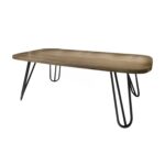 Τραπέζι σαλονιού "ΟΛΥΜΠΟΣ" σε χρώμα δρυς 120x60x38