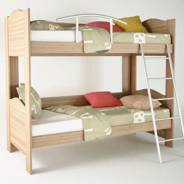 Κουκέτα σε χρώμα δρυς 90x190x165