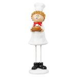 Φιγούρα Cook "Star Chef" Πολυρεζίνη Λευκό PU Pcs. Assorted 6x5x20cm - Image 2
