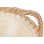 Μπολ ArteLibre Εκρού Μπαμπού/Rattan 34.5x30x15cm - Image 2