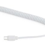 CABLEXPERT ΚΑΛΩΔΙΟ MICRO USB SPIRAL , 1.8m WHITE