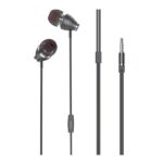 HOCO M28 ARIOSE UNIVERSAL EARPHONES WITH MIC ΜΑΥΡΟ